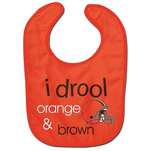 Cleveland Browns "I Drool" Baby Bib