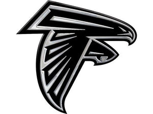 Atlanta Falcons Chrome Auto Emblem