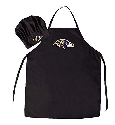 NFL Baltimore Ravens Chef Hat and Apron Set – Interstate Sports