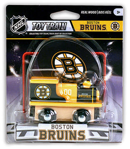 Boston Bruins Wood Toy Train