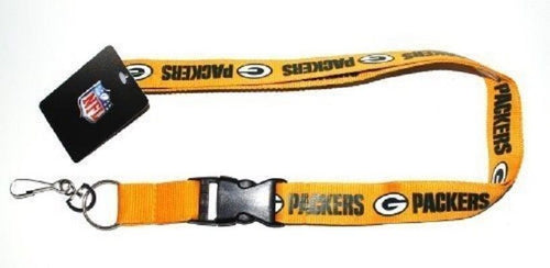 Green Bay Packers Lanyard, Yellow