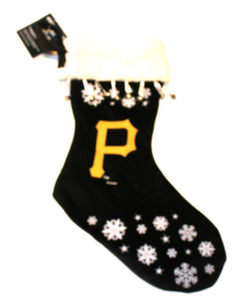 Pittsburgh Pirates Snowflake Stocking