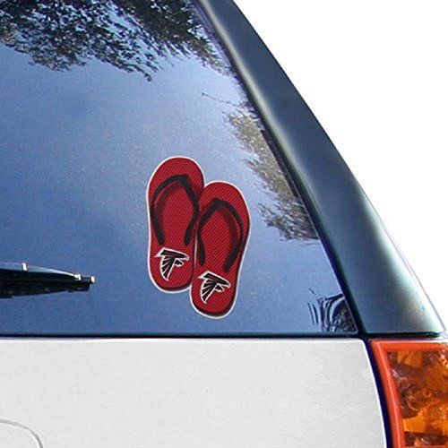 Atlanta Falcons Flip Flop Decal 5