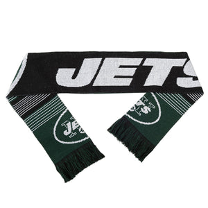 NFL New York Jets Reversible Split Logo Scarf, Green – Interstate Sports