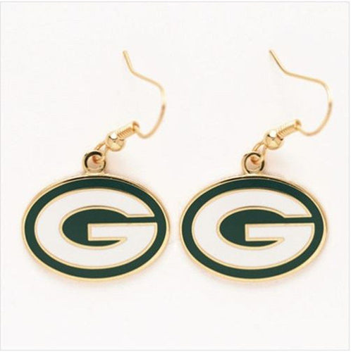 Green Bay Packers Dangle Earrings