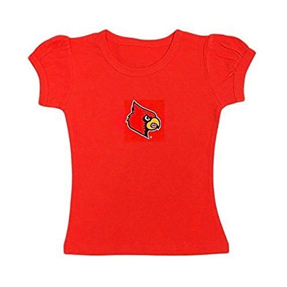 Baby Girls Louisville Cardinals Tee Shirt  -Size 12 Months