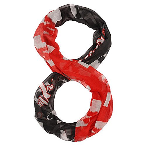 Knights Apparel Womens Gradient Infinity Scarf - Nebraska Huskers