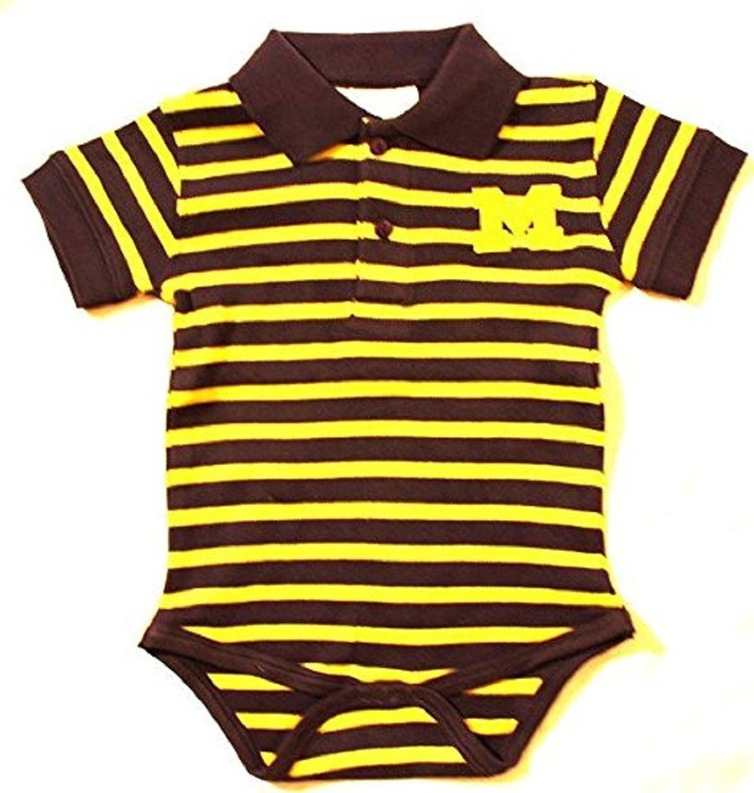 Baby Boys Michigan University Wolverines Golf Bodysuit