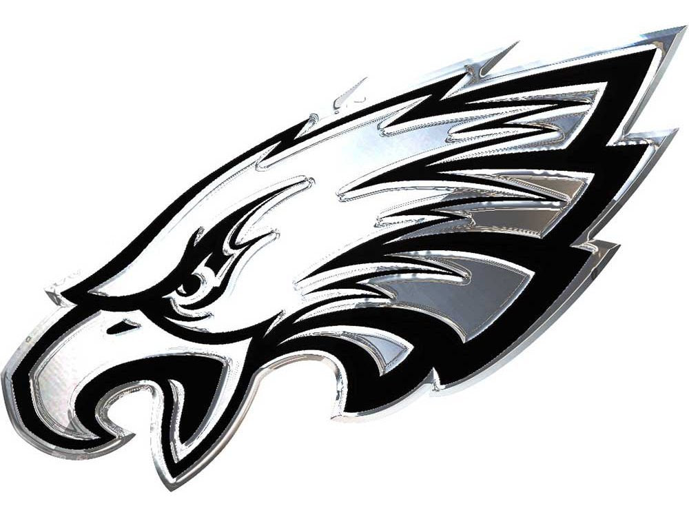 Philadelphia Eagles Chrome Auto Emblem