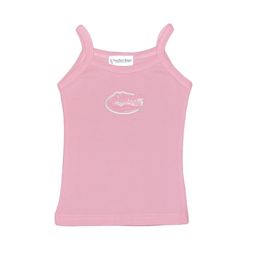 Florida Gators Girls Spaghetti Top - Size Medium (7) - Light Pink