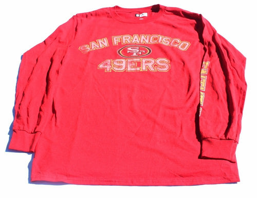 San Francisco 49Ers Men's Long Sleeve Tee Shirt Size Medium