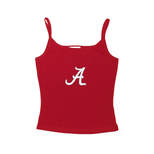 Alabama Crimson Tide Girls Spaghetti Top - Crimson