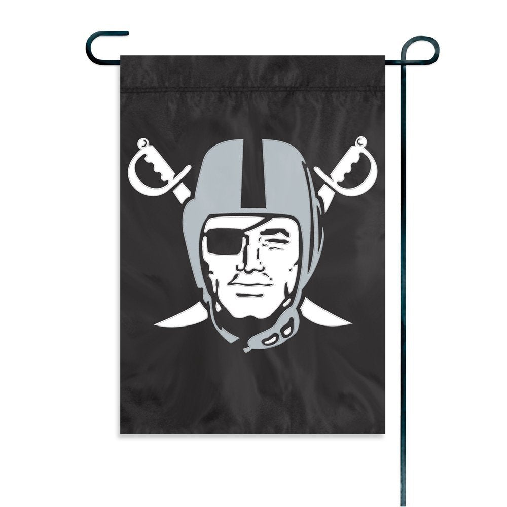 Party Animal Oakland Raiders Garden Flag