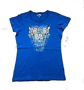 Dale Earnhardt Jr. Women's "Barbed Wire" Graphic Tee-Shirt