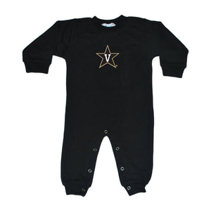 Baby Boys Vanderbilt Commodores Long Leg Romper Size 12/18 Months