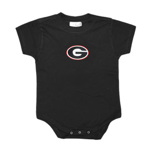 Georgia Bulldogs Bodysuit - 24 Months - Black