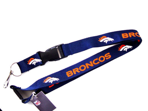 Denver Broncos Blue Lanyard