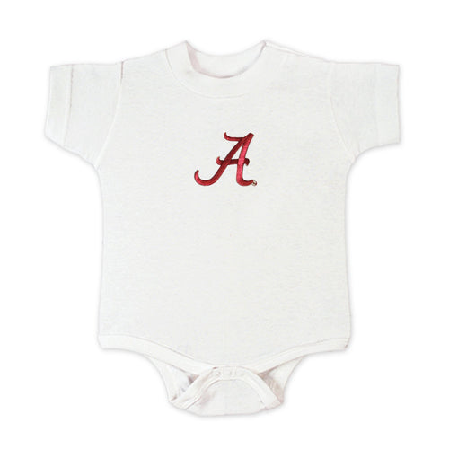 Alabama Crimson Tide Bodysuit - 18 Months- White