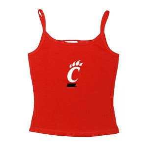 Cincinnati Bearcats Girls Spaghetti Top - Size Large (8) - Red