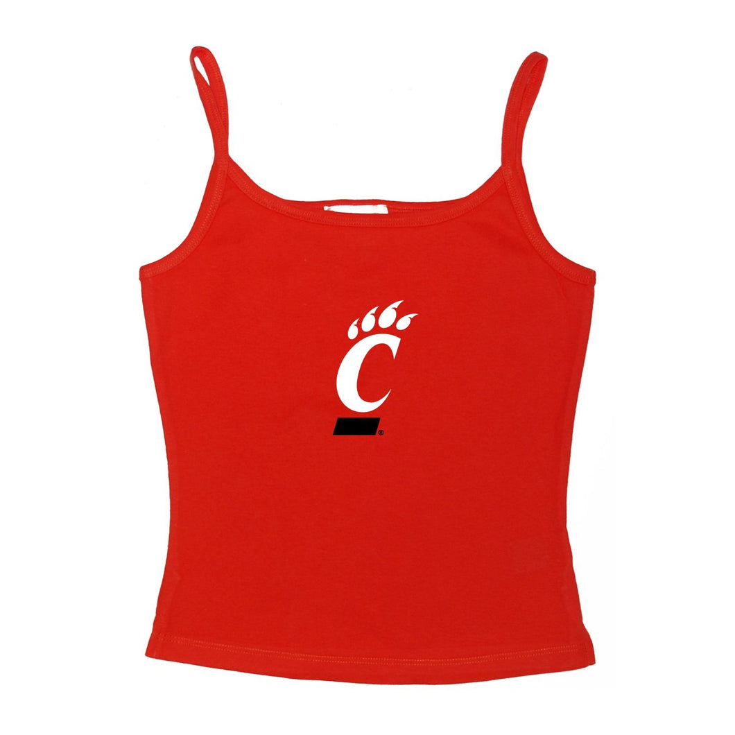 Cincinnati Bearcats Girls Spaghetti Top - Size Large (8) - Red