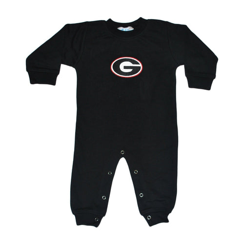 Baby Boys Georgia Bulldogs Long Leg Romper Size 12/18 Months