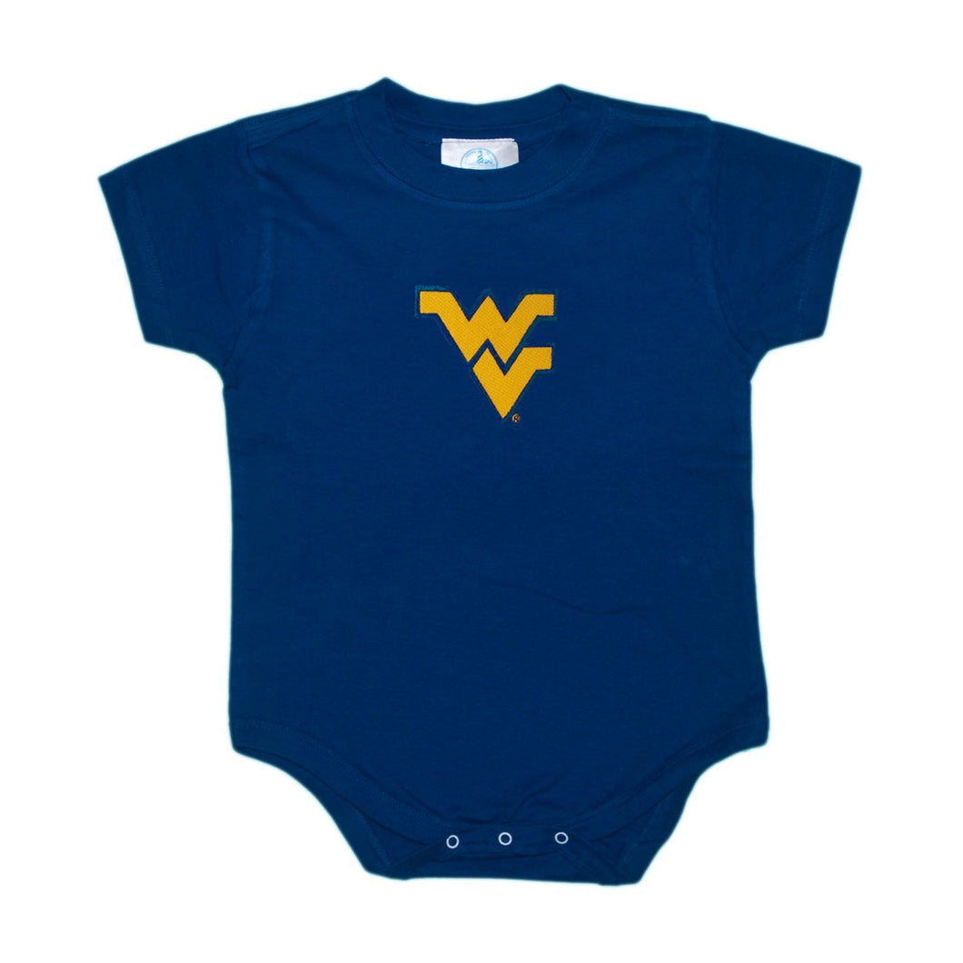 West Virginia Mountaineers Bodysuit - 18 Months - Navy