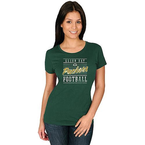 Women's Graphic Tee-Shirt - Green Bay Packers Size Small