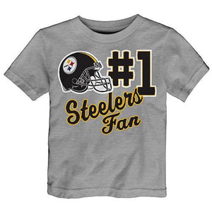 Toddler Boys' Graphic Tee-Shirt - Pittsburgh Steelers Size 3T