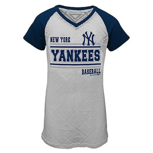 Girls' Burnout Graphic Tee-Shirt - New York Yankees