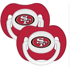 Baby Fanatic NFL Team Pacifier 2 Pack