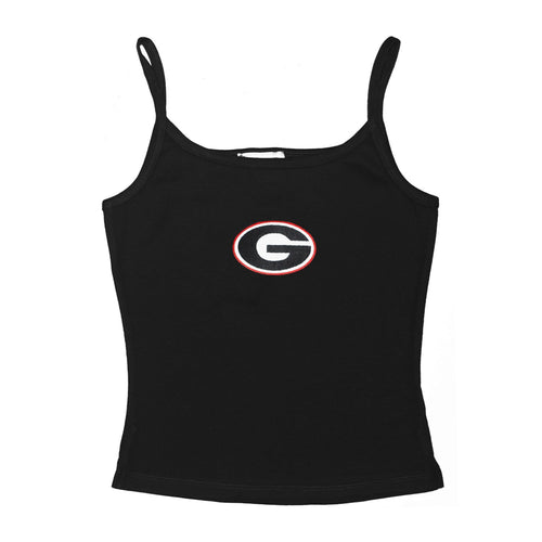 Georgia Bulldogs Toddler Spaghetti Top - Black