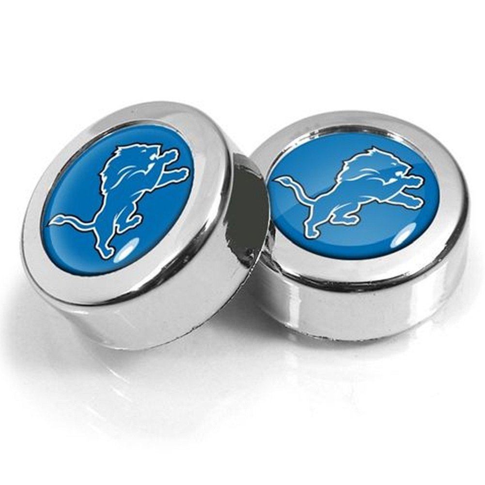 Detroit Lions License Plate Screw Caps