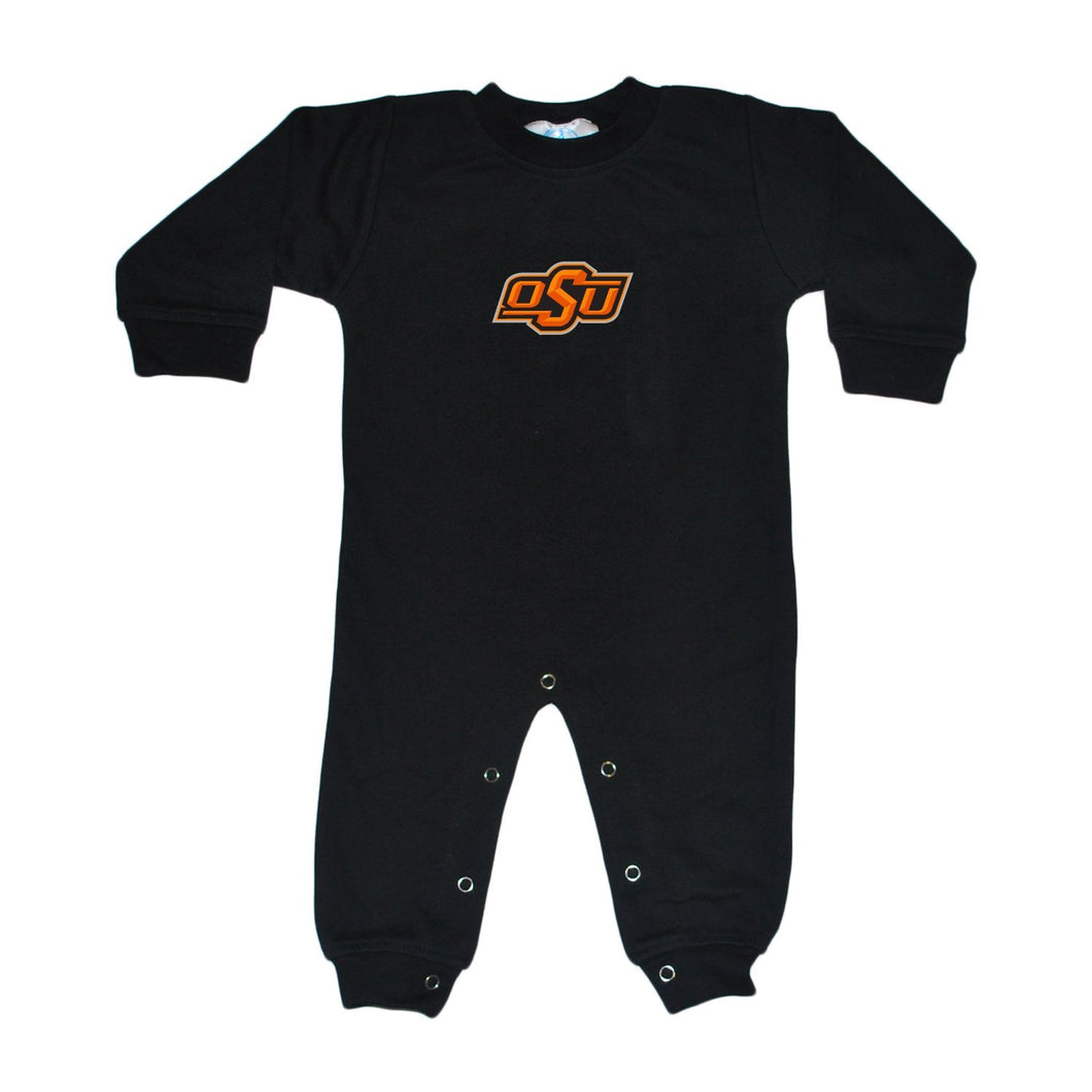 Baby Boys Oklahoma State Cowboys Long Leg Romper Size 12/18 Months