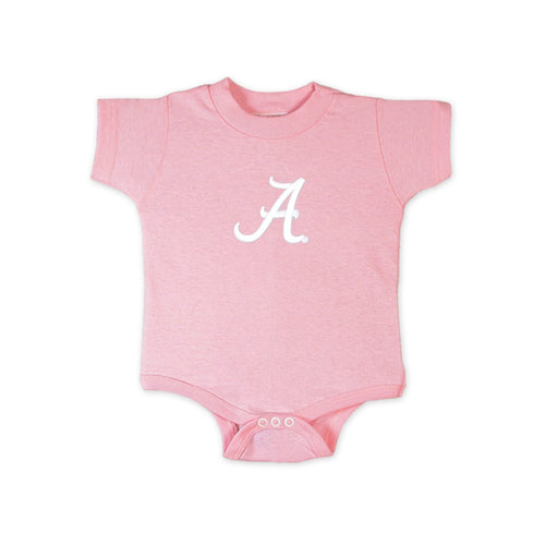 Alabama Crimson Tide Bodysuit - Light Pink