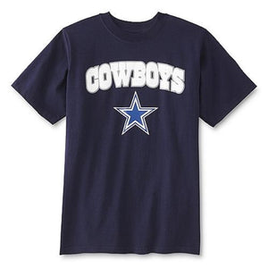 Boys Graphic Tee Shirt Dallas Cowboys Size 16-18