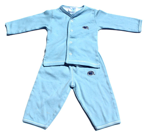 Two feet ahead Baby Boys Penn State Nittany Lions Pajama Set Size 12 Months