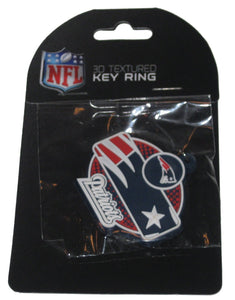 New England Patriots NFL 3D Textured Flexi Key Chain