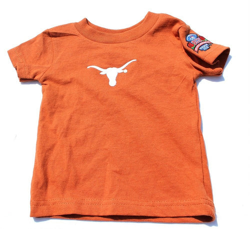 Baby Boys Texas Longhorns 2010 BCS Championship Tee Shirt Size 6 Months