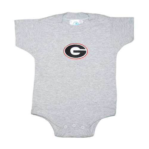 Georgia Bulldogs Bodysuit - Ash