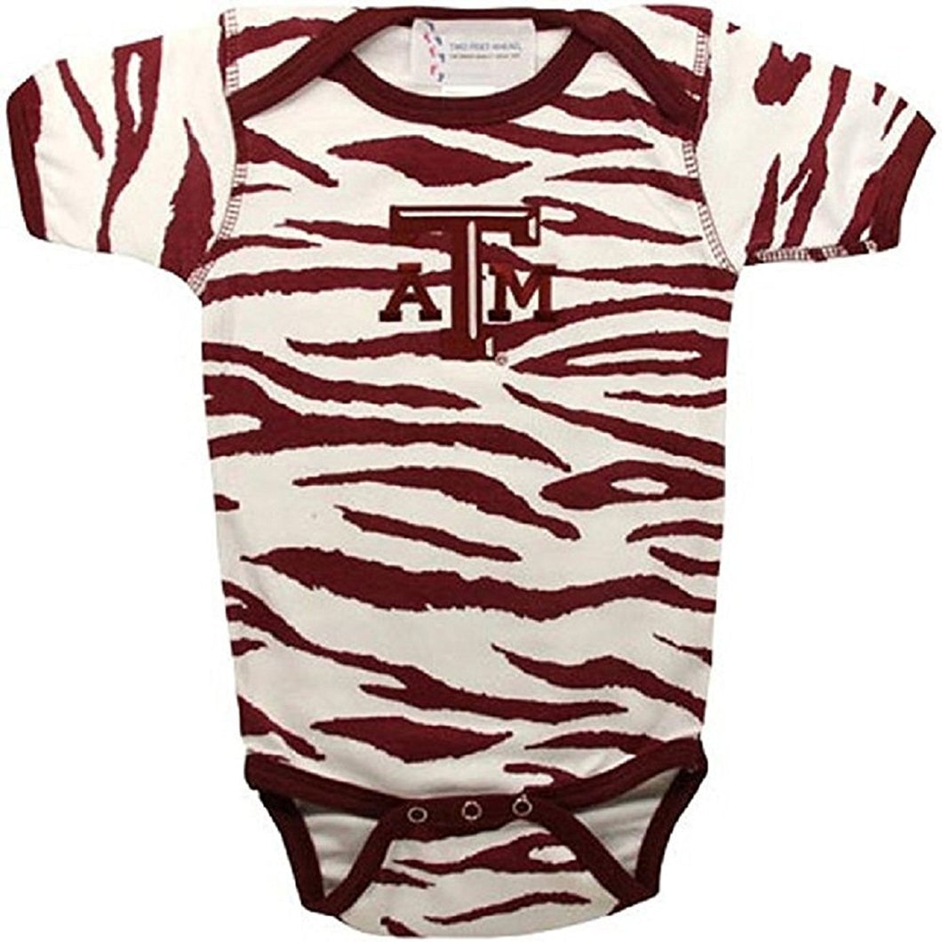 Texas A&M Aggies Baby Boys Animal Print Bodysuit