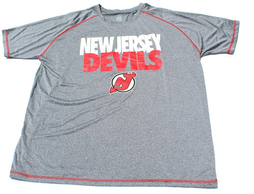 Mens Performance Tee Shirt-New Jersey Devils Size XL