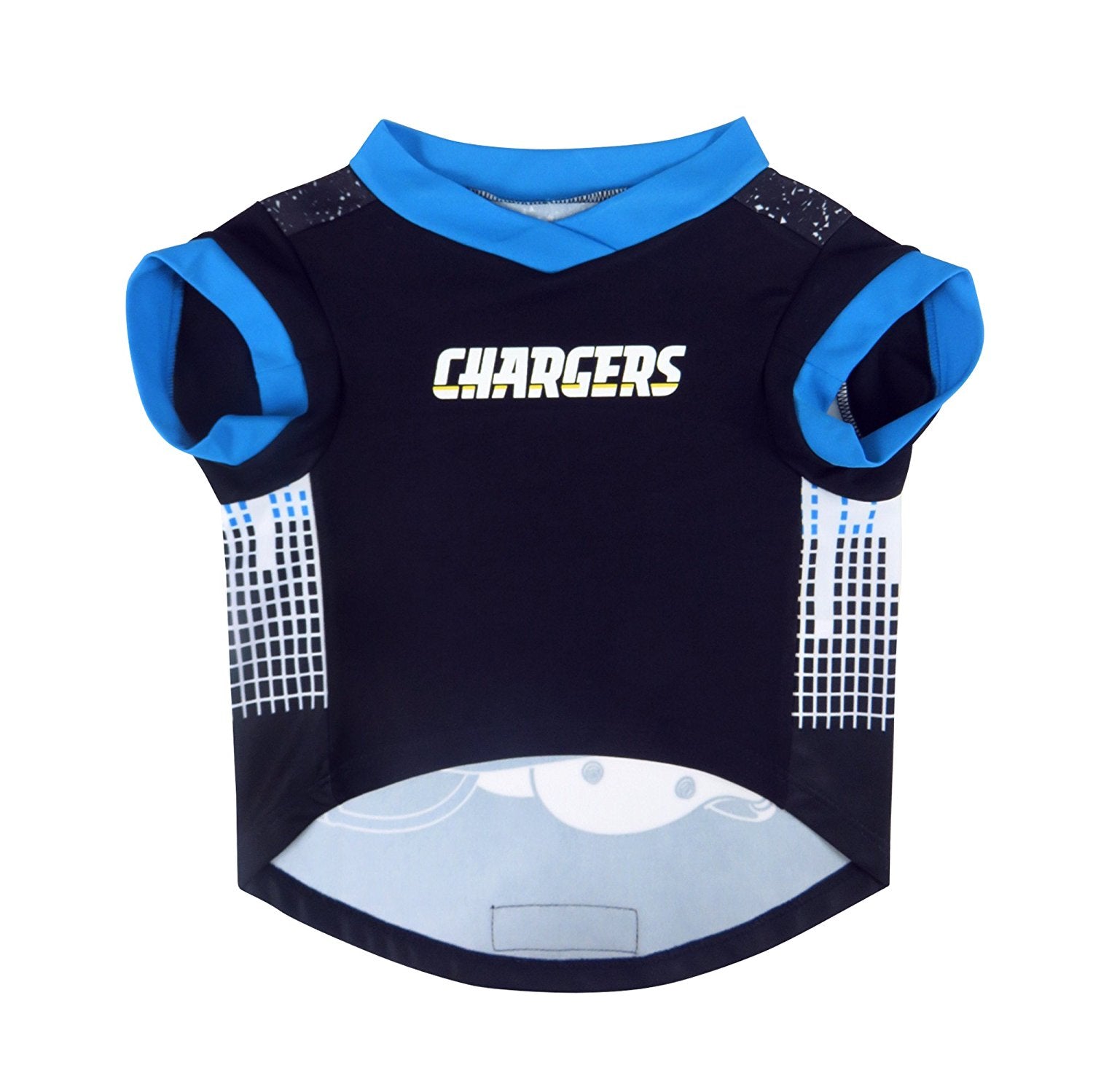 Los Angeles Chargers Dog T-Shirt Size: Medium