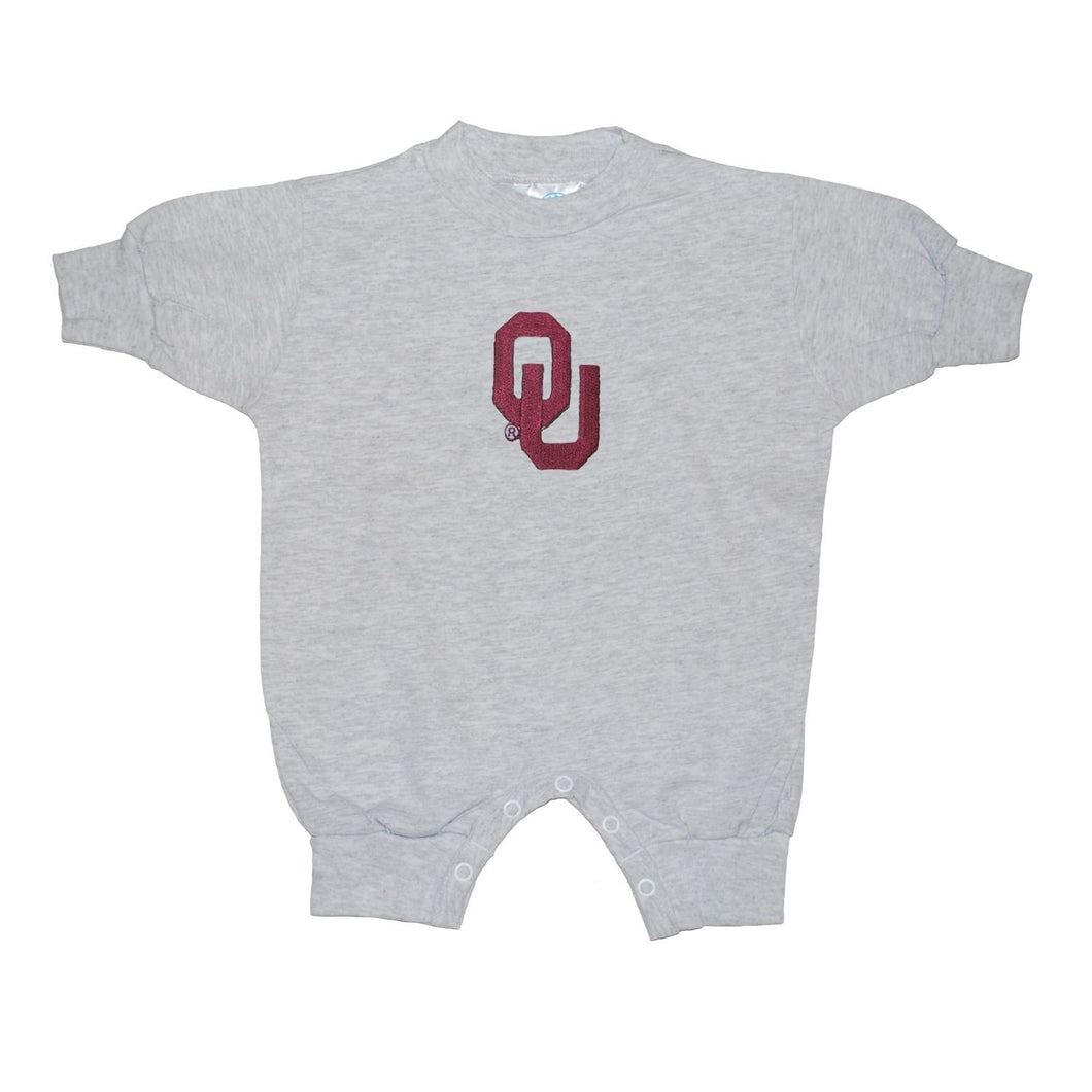 Baby Boys Oklahoma Sooners Long Leg Romper Size 18 Months