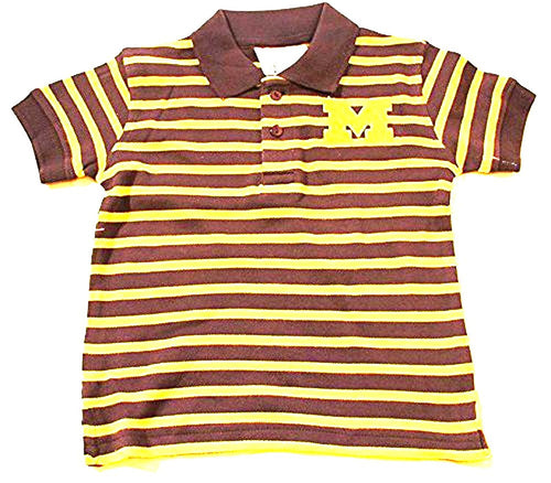 Boys University Michigan Wolverines Golf Polo Shirt