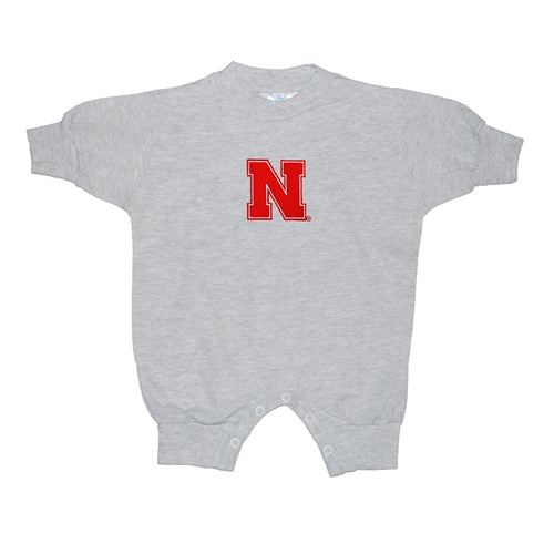 Baby Boys Nebraska Cornhuskers Long Leg Romper Size 18 Months