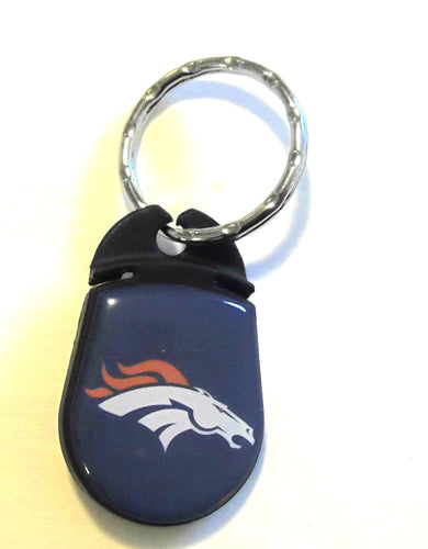 Denver Broncos Keychain Whozie Tab Opener/cover Keyring