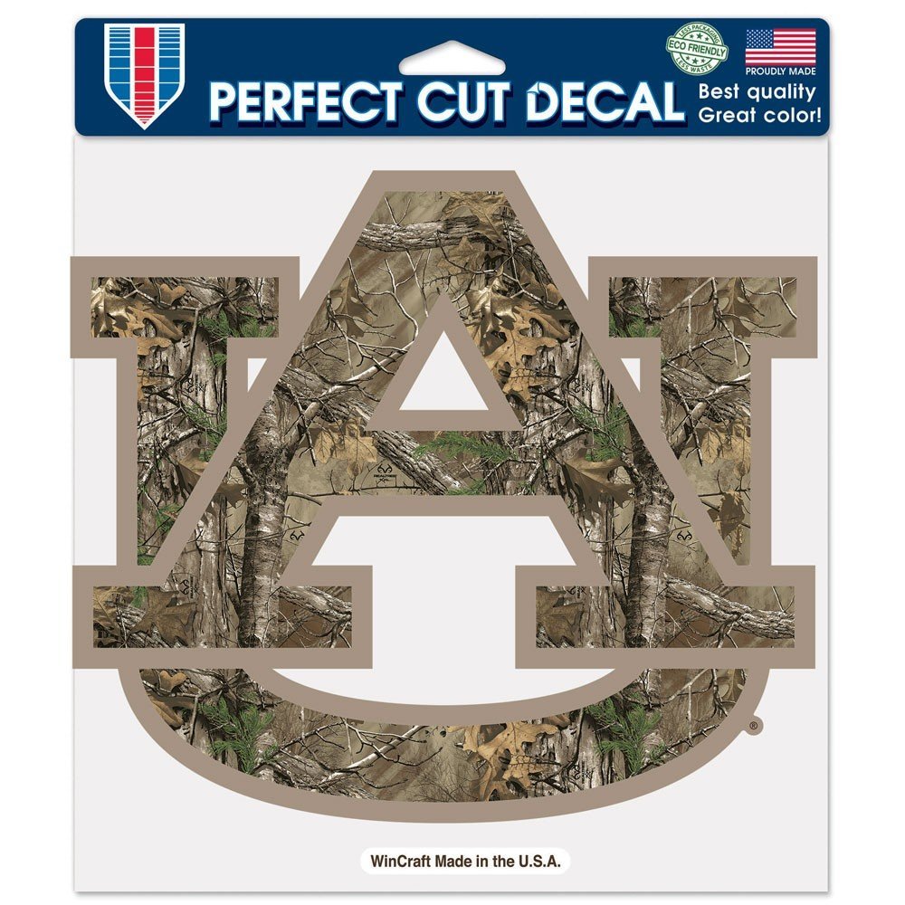 NCAA Auburn University 11136115 Perfect Cut Color Decal, 8