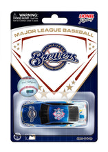 Milwaukee Brewers Major League Baseball Hardtop Diecast Car, 1:64 Scale