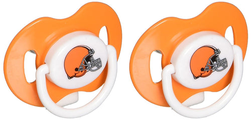 Cleveland Browns Infant 2-pack Pacifiers - Orange