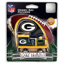 NFL Licensed Green Bay Packers Wood Toy Train